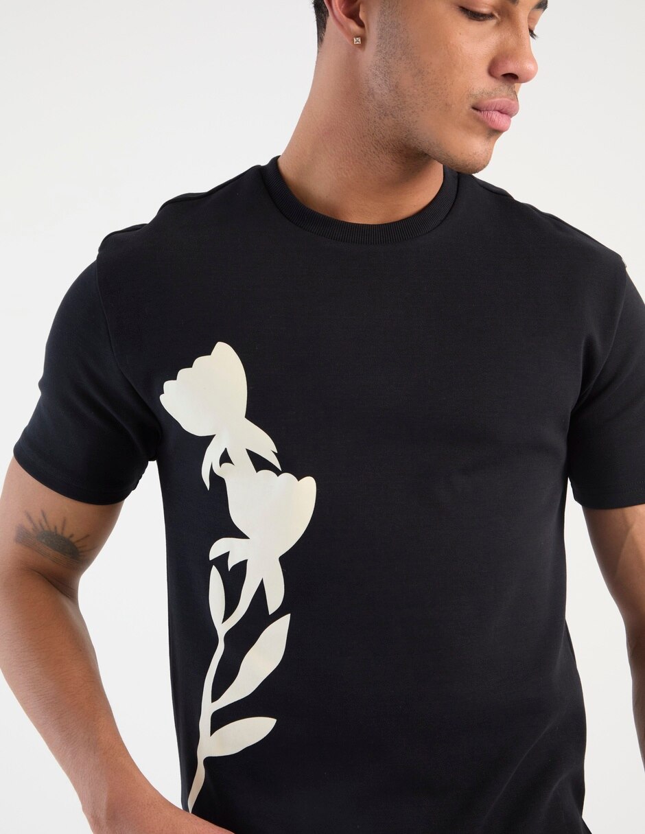 Playera cuello redondo para hombre 4
