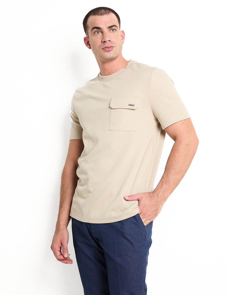 Playera cuello redondo para hombre Playera cuello redondo para hombre