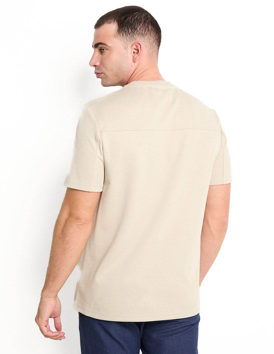 Playera cuello redondo para hombre 2