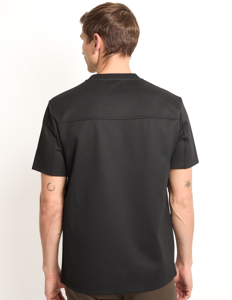 Playera cuello redondo para hombre 2