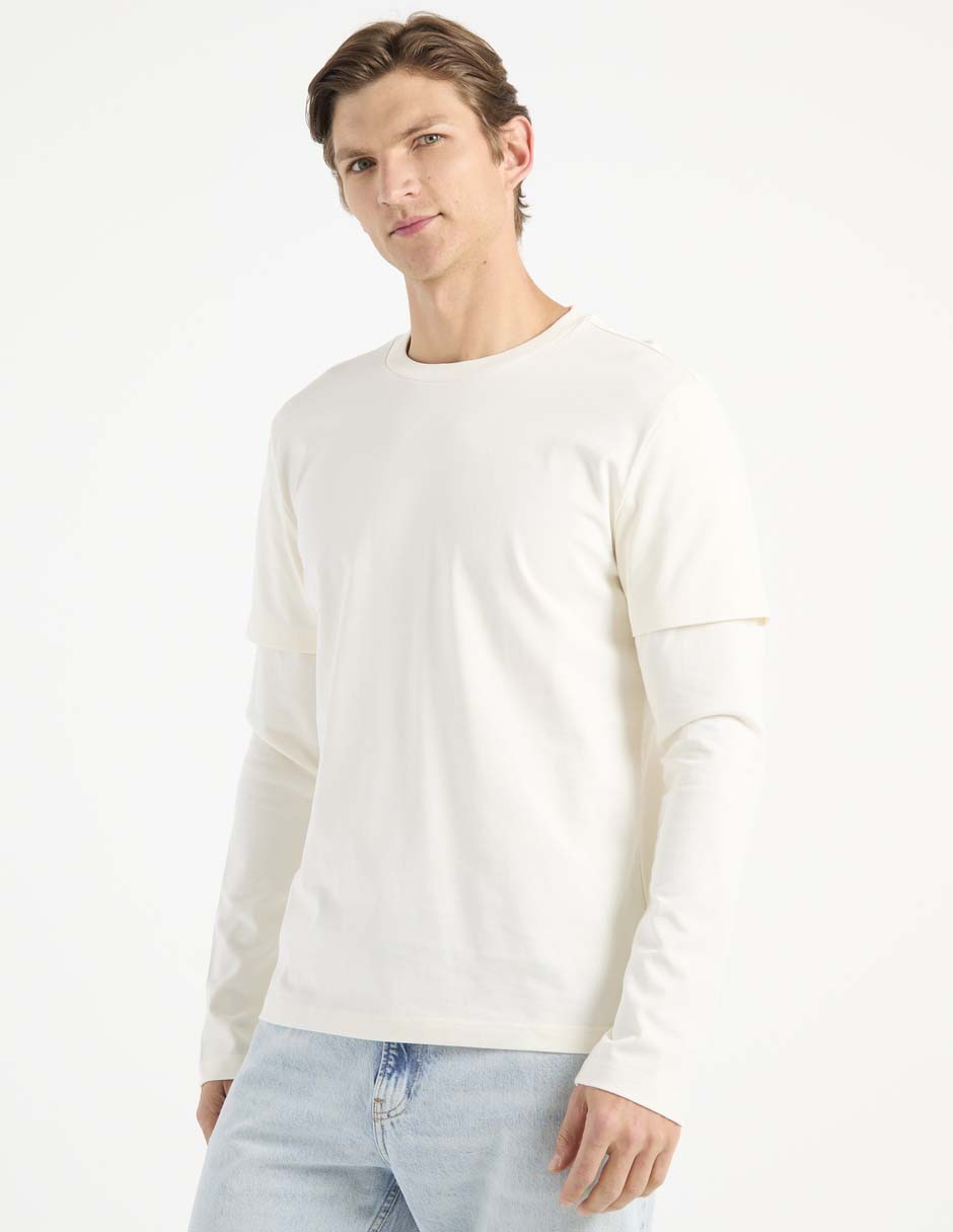 Playera cuello redondo para hombre Playera cuello redondo para hombre