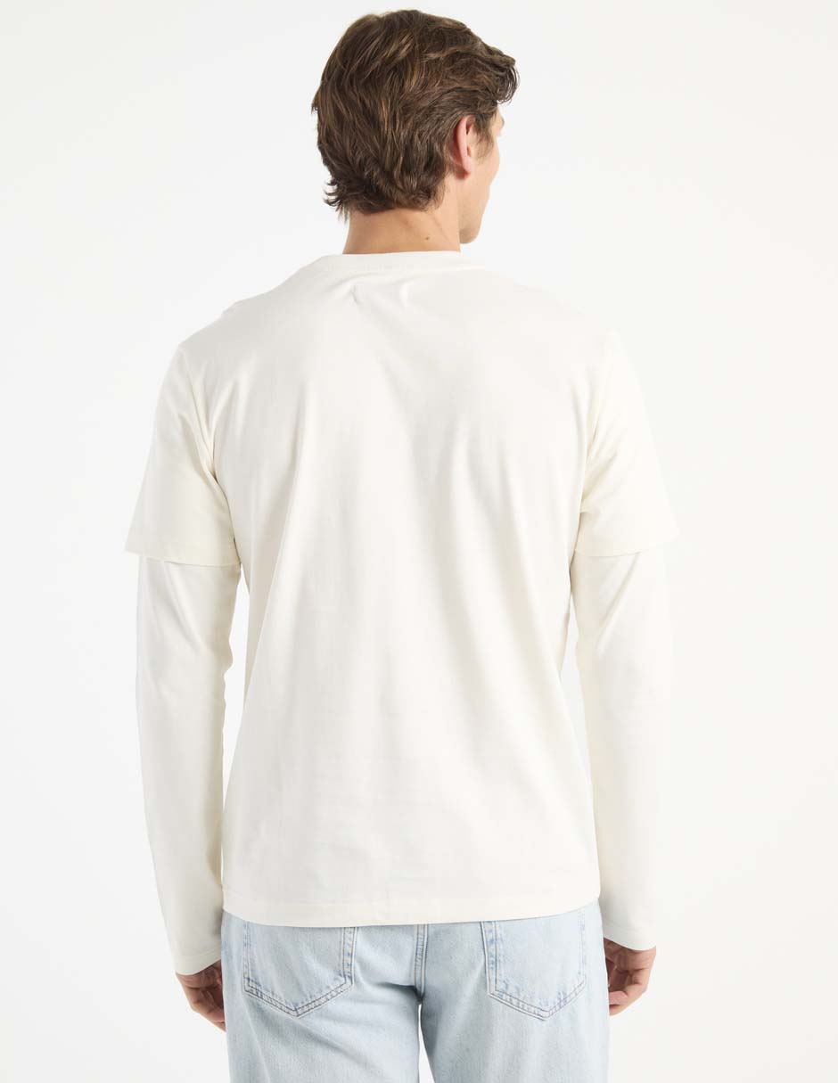 Playera cuello redondo para hombre 2