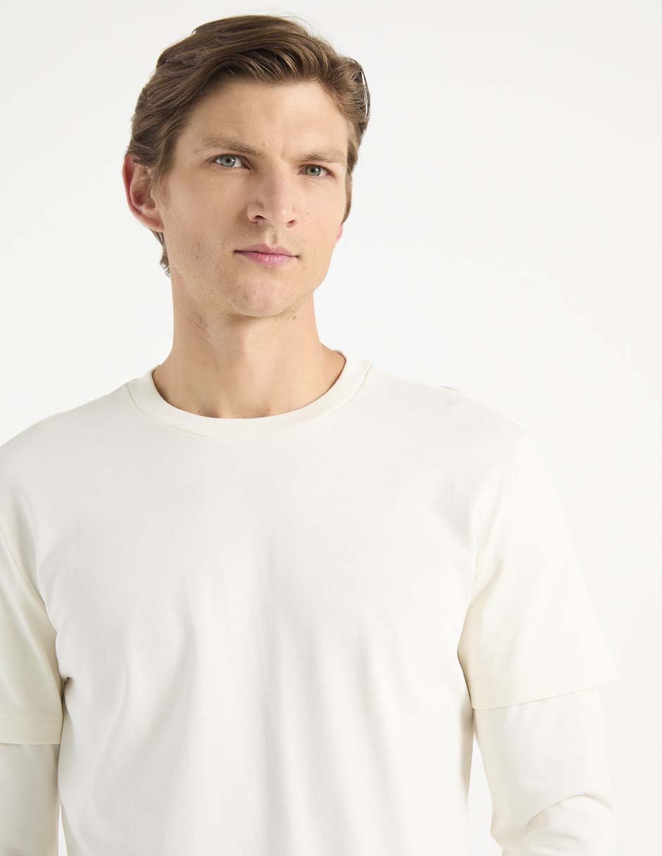Playera cuello redondo para hombre 4