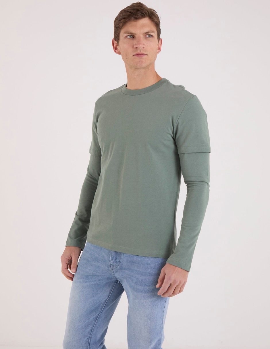 Playera cuello redondo para hombre Playera cuello redondo para hombre