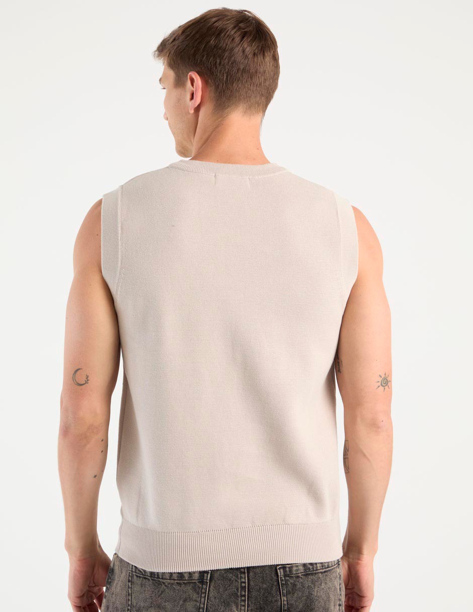 Chaleco Contempo tejido para hombre