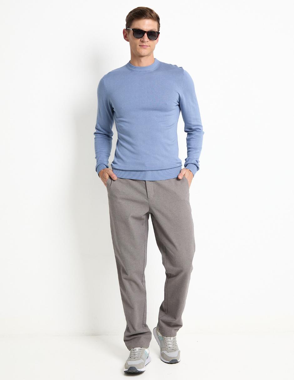 Suéter cuello redondo para hombre 3