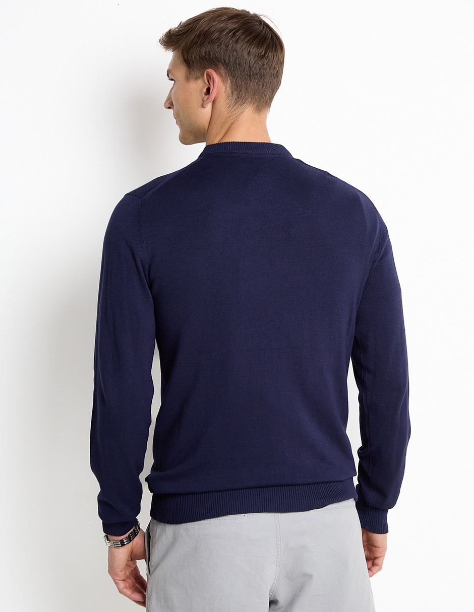 Suéter cuello redondo para hombre 2