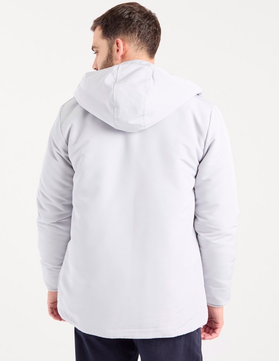 Chamarra acolchada con capucha para hombre 5
