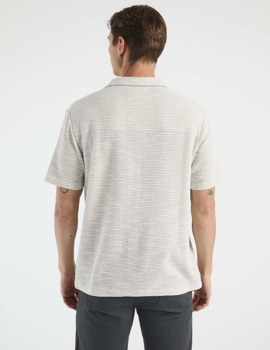 Camisa casual manga corta para hombre 2
