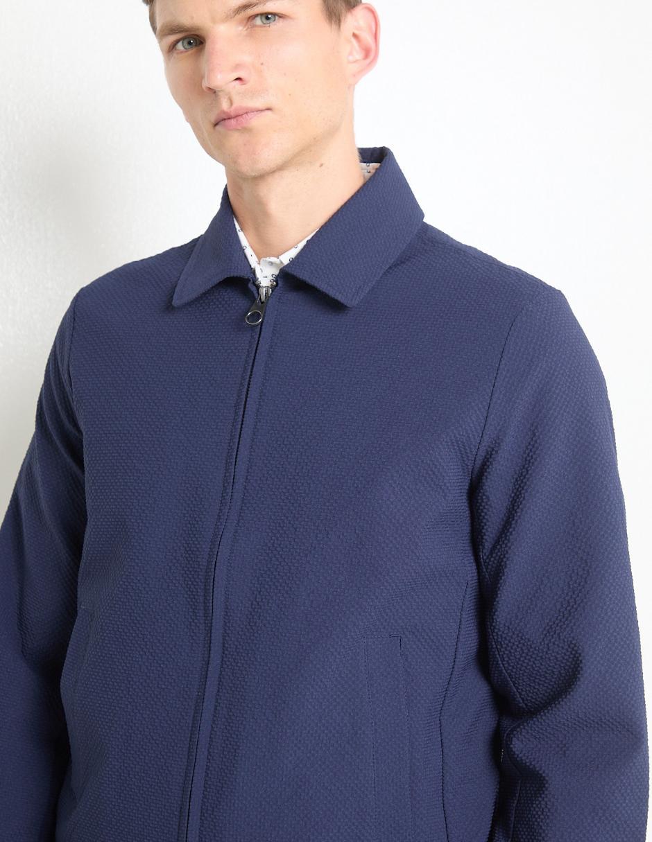 Chamarra casual con bolsillos para hombre 4