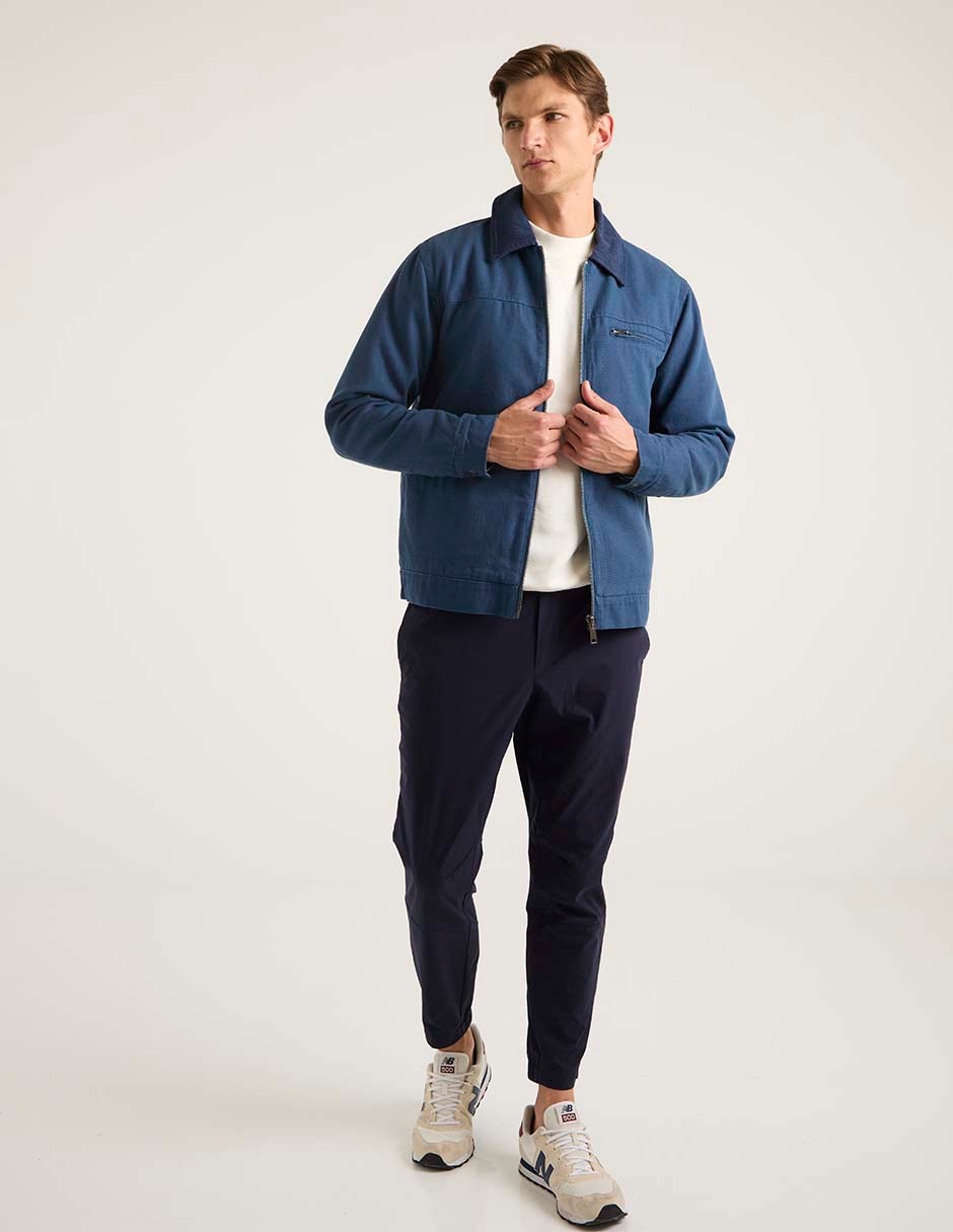 Chamarra casual con bolsillos para hombre 3