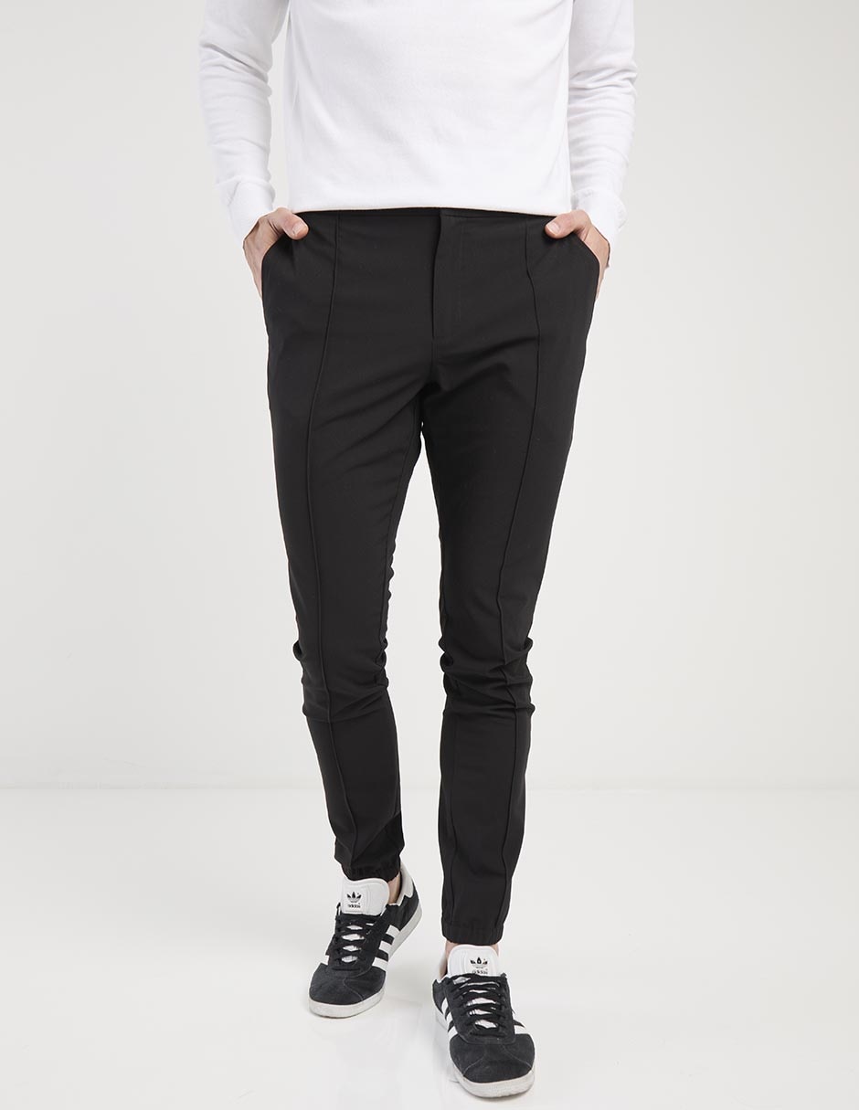 Pantalón casual jogger regular de algodón para hombre