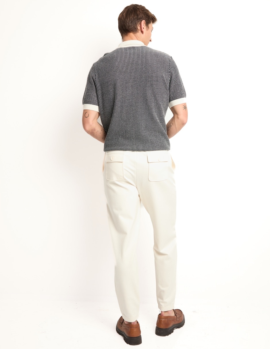 Pantalón casual straight para hombre 2