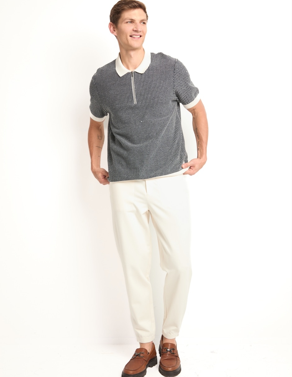 Pantalón casual straight para hombre 3