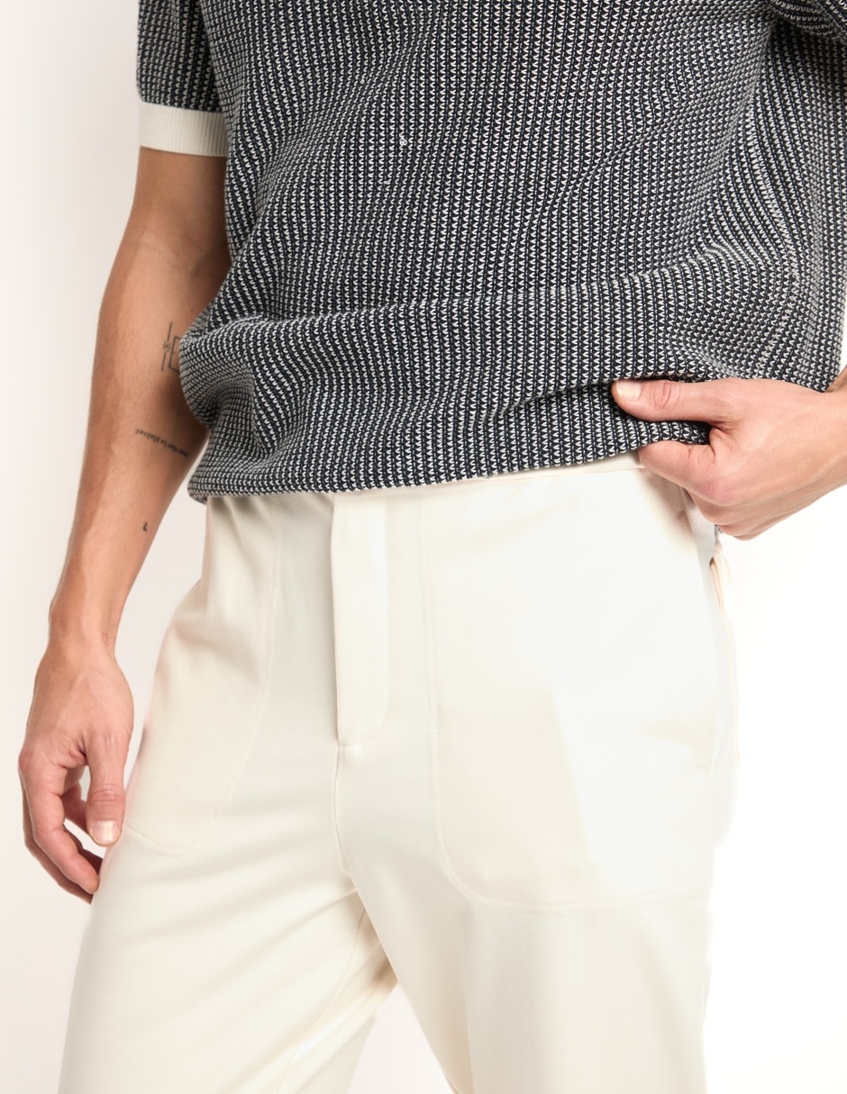 Pantalón casual straight para hombre 4