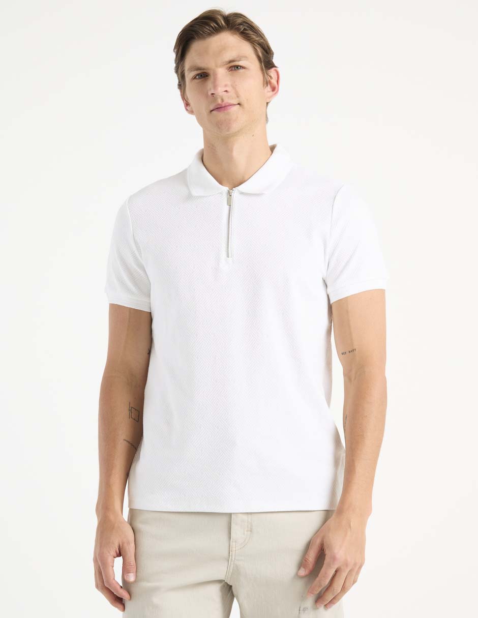 Playera tipo polo para hombre