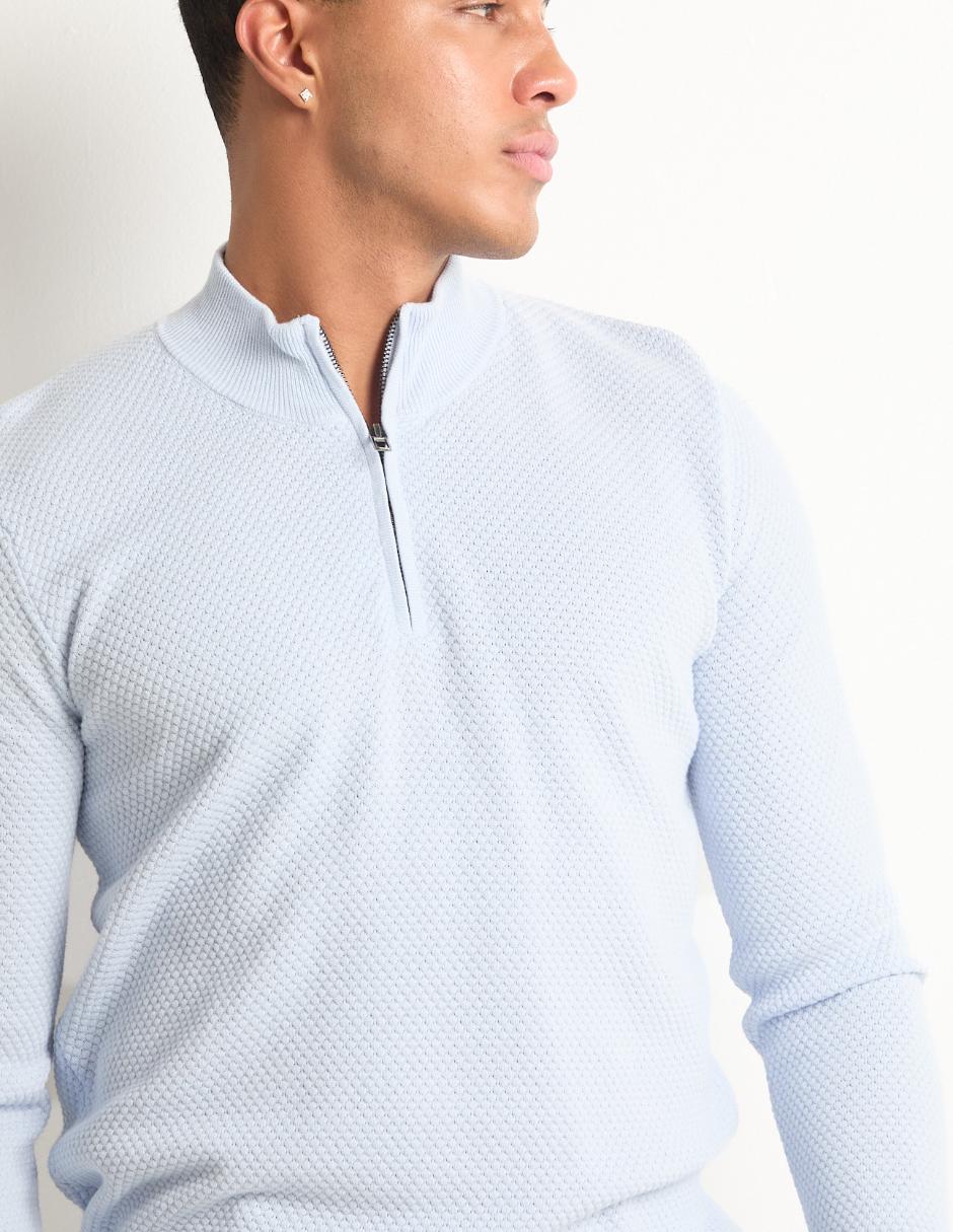 Suéter cuello alto para hombre