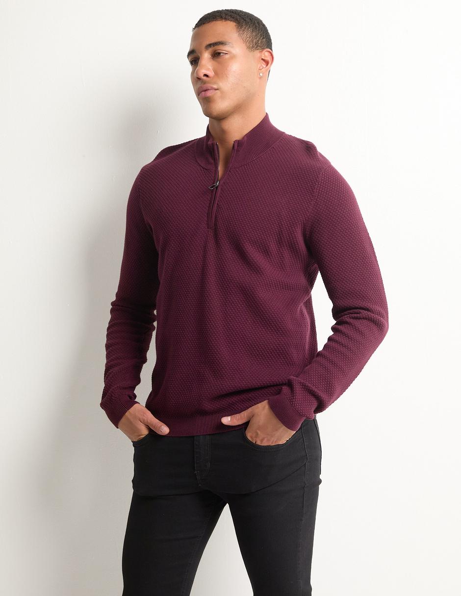 Suéter cuello alto para hombre 1
