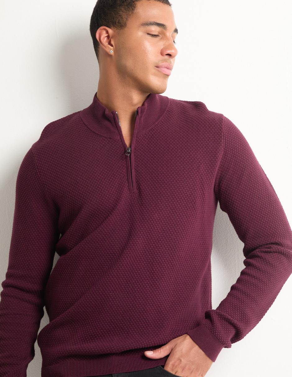 Suéter cuello alto para hombre 2