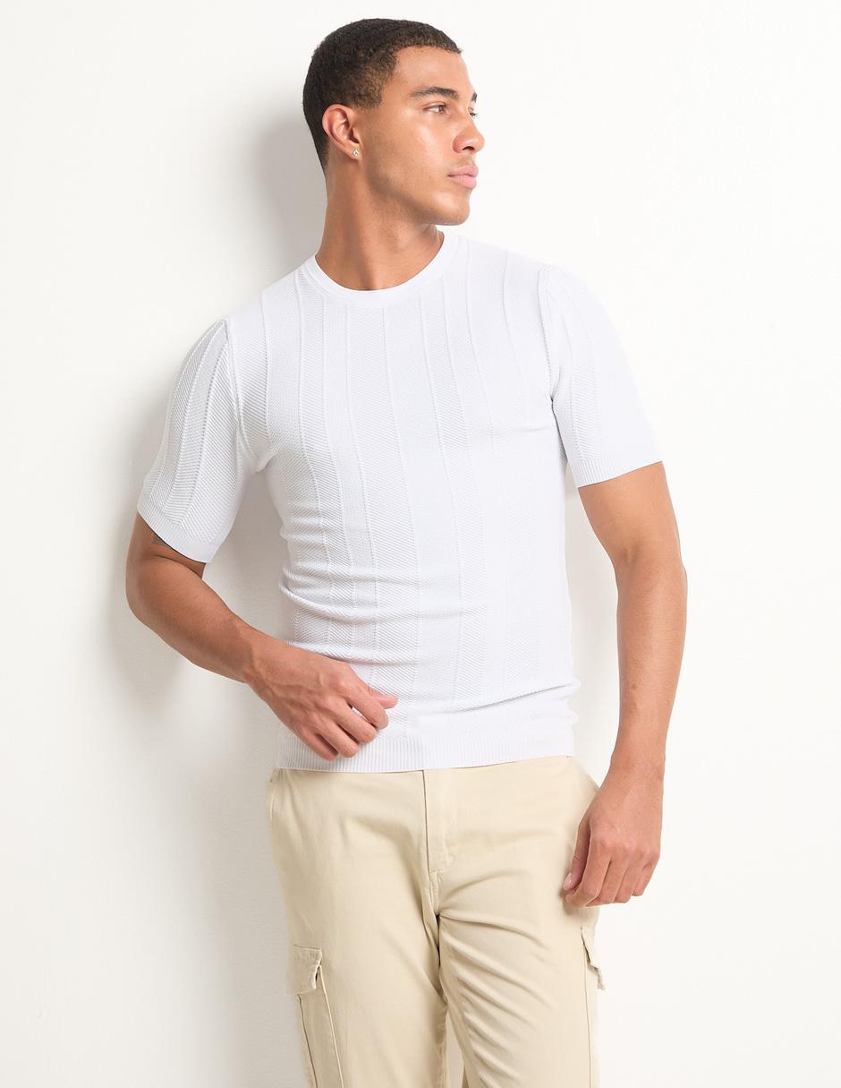 Playera cuello redondo para hombre Playera cuello redondo para hombre