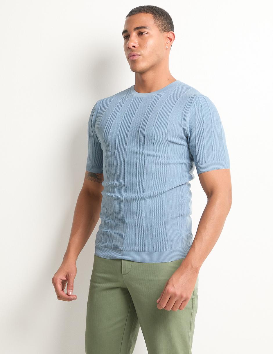 Playera cuello redondo para hombre