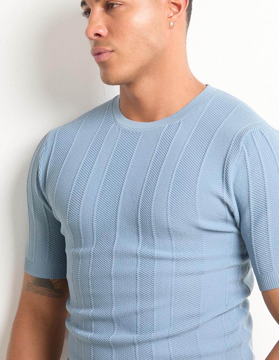 Playera cuello redondo para hombre 4
