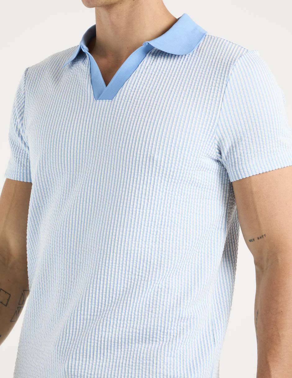 Playera tipo polo para hombre 4