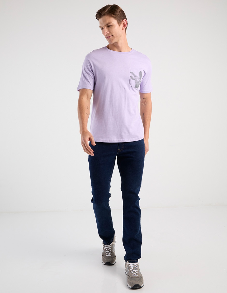 Playera cuello redondo para hombre 5