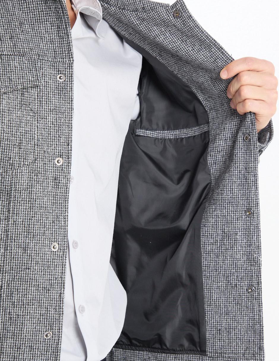 Chamarra casual Contempo con bolsillos para hombre