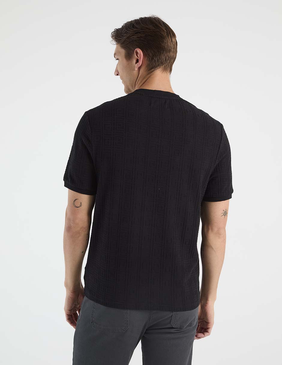 Playera cuello redondo para hombre 2