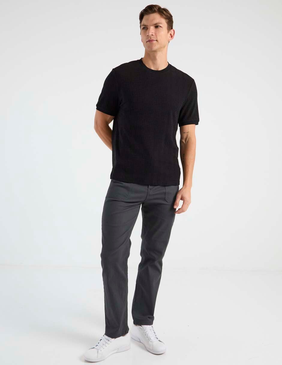 Playera cuello redondo para hombre 3