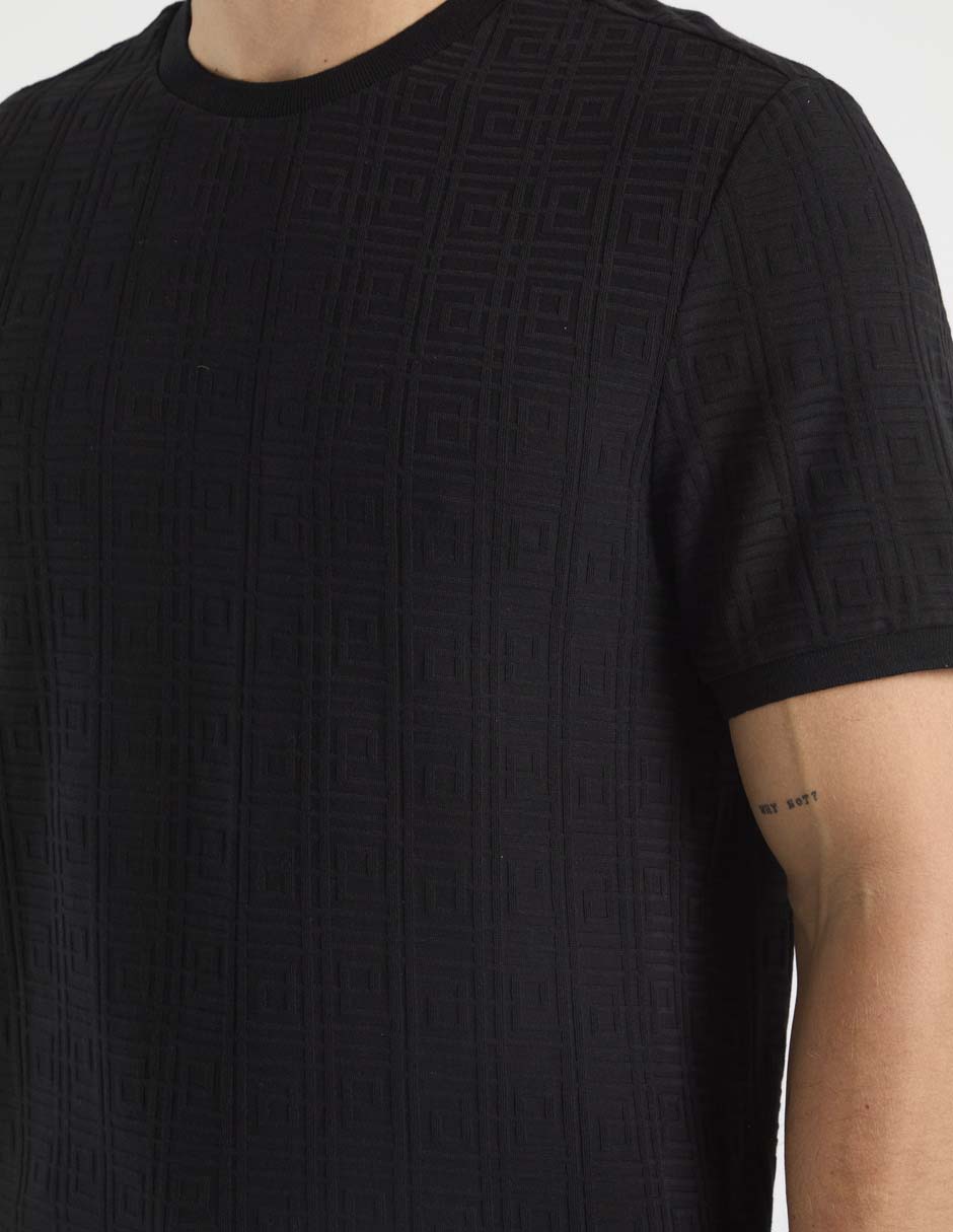 Playera cuello redondo para hombre 4