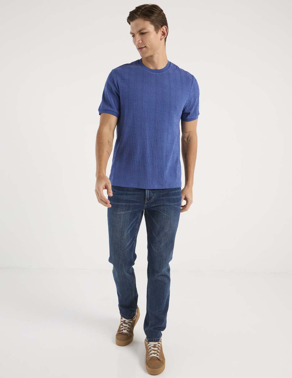 Playera Contempo cuello redondo para hombre