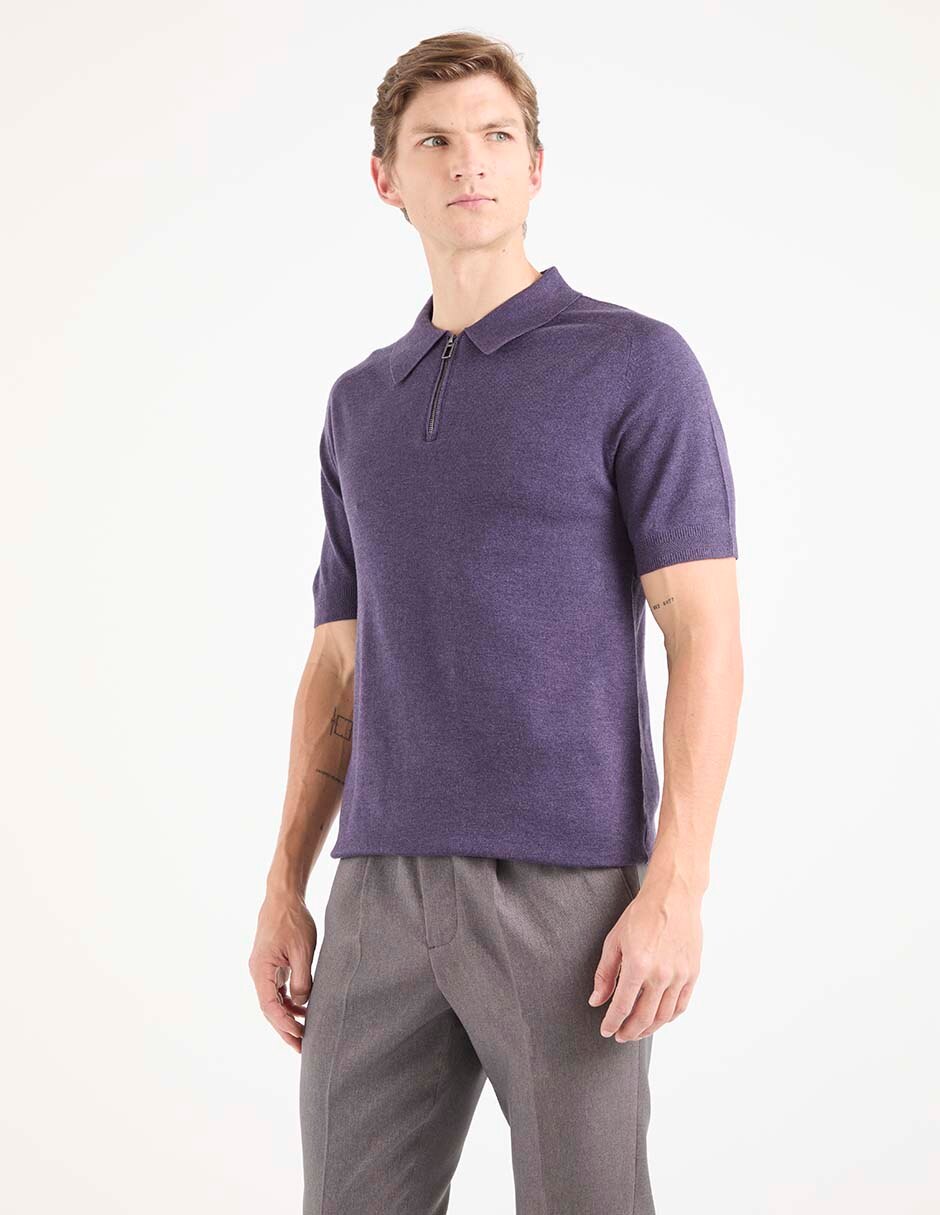 Playera tipo polo para hombre