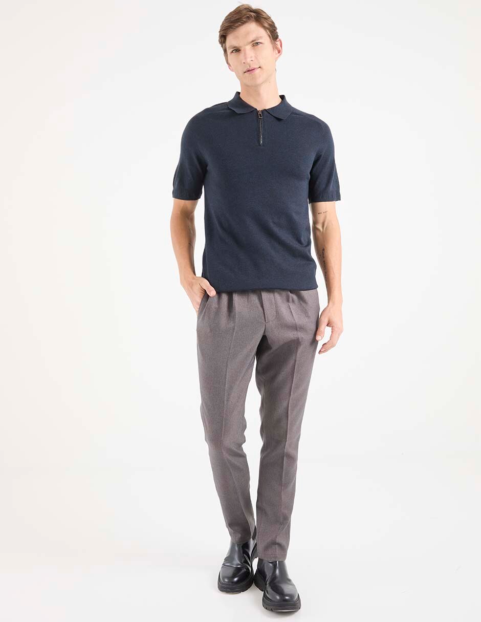 Playera tipo polo Contempo para hombre
