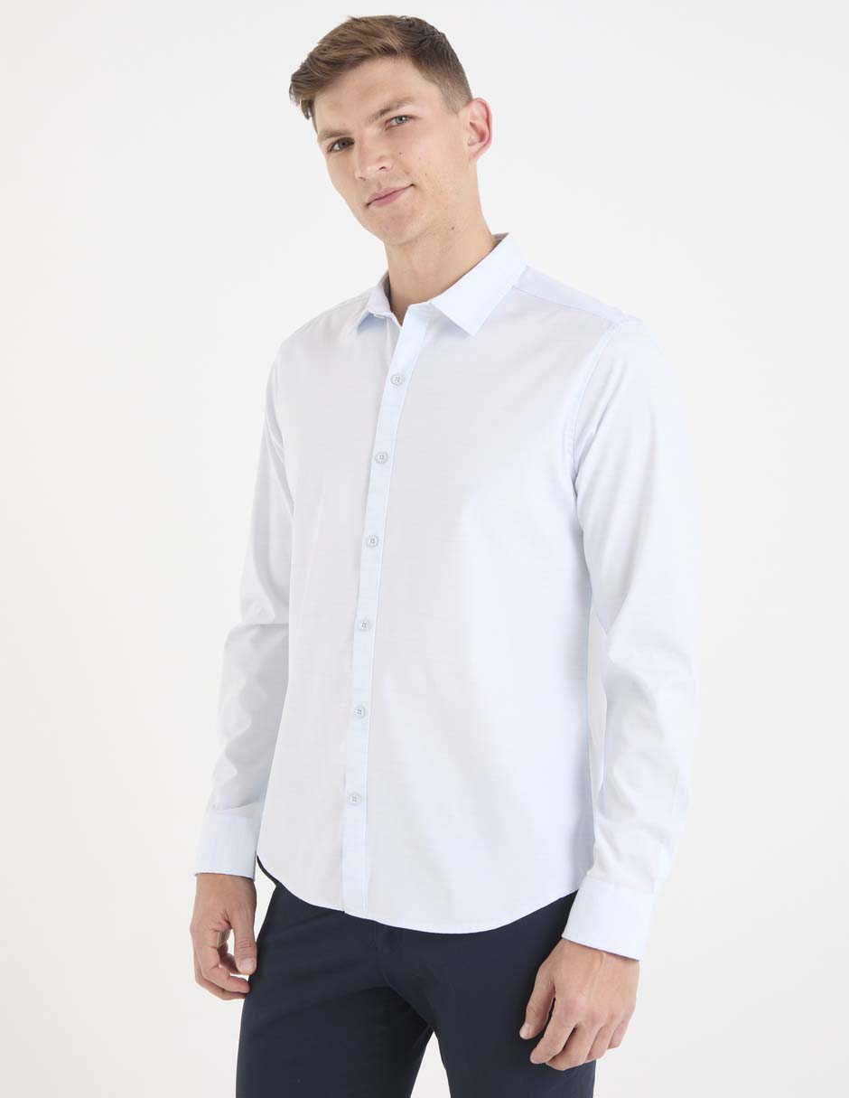 Camisa casual manga larga para hombre Camisa casual manga larga para hombre