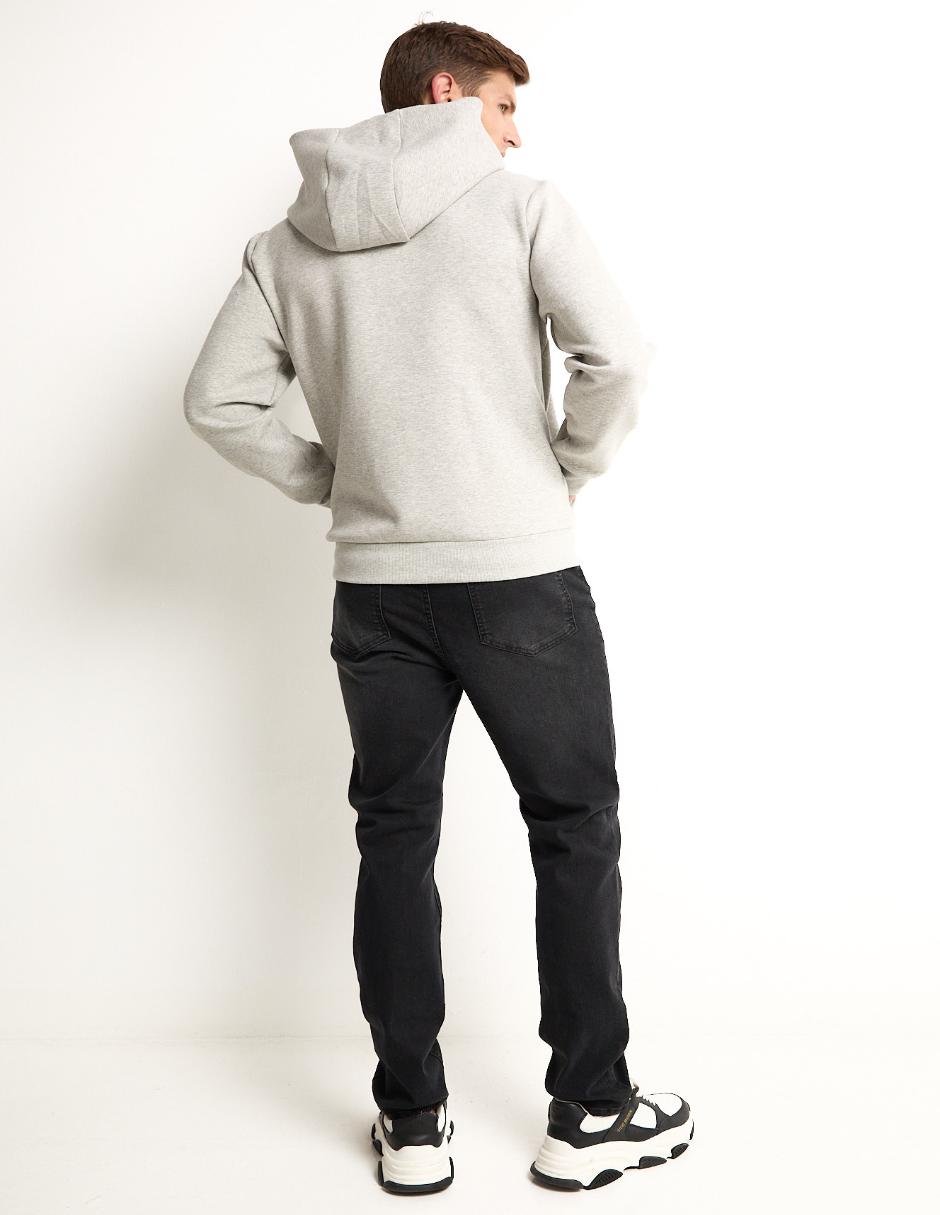 Jeans slim lavado deslavado para hombre 2