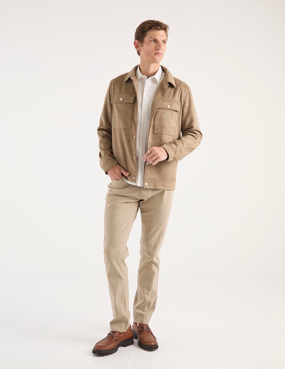 Camisa casual manga corta para hombre