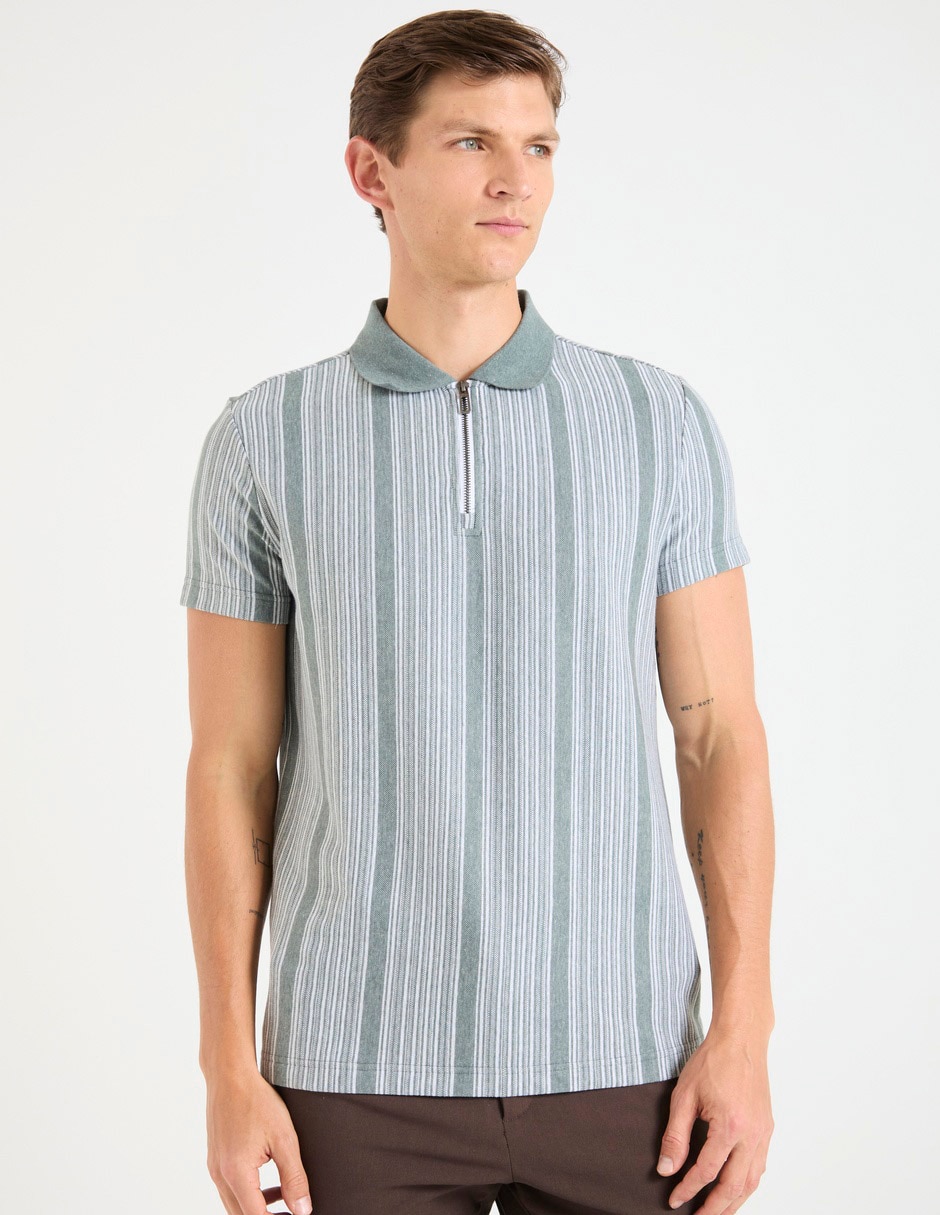 Playera tipo polo para hombre