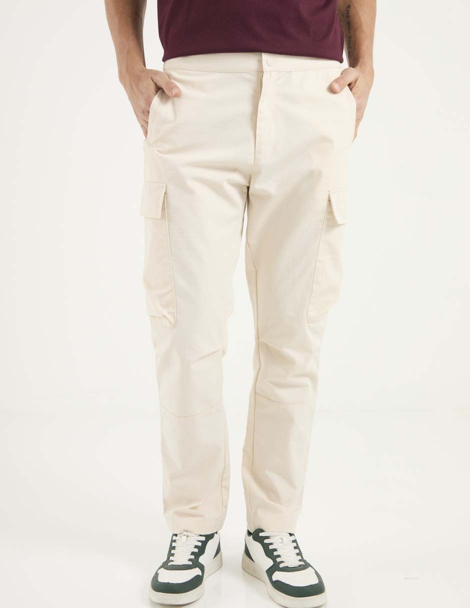 Pantalón casual cargo straight para hombre Pantalón casual cargo straight para hombre
