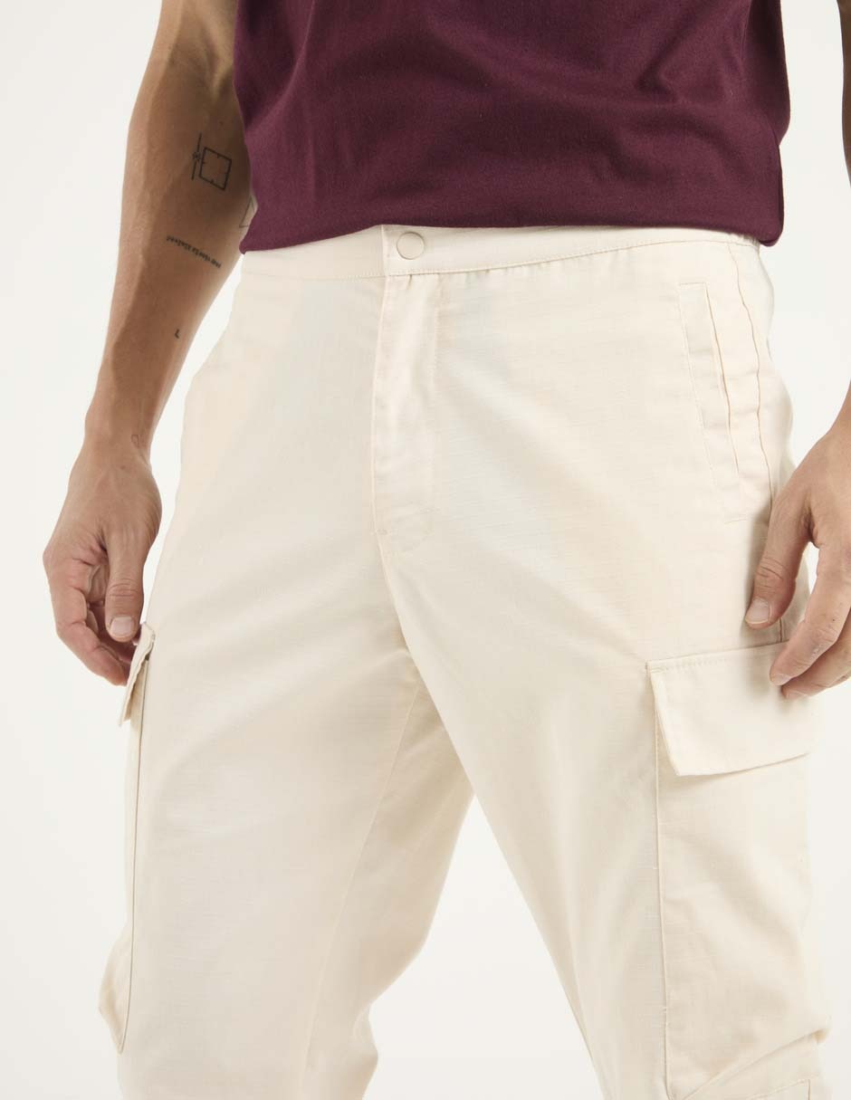 Pantalón casual cargo straight Contempo para hombre