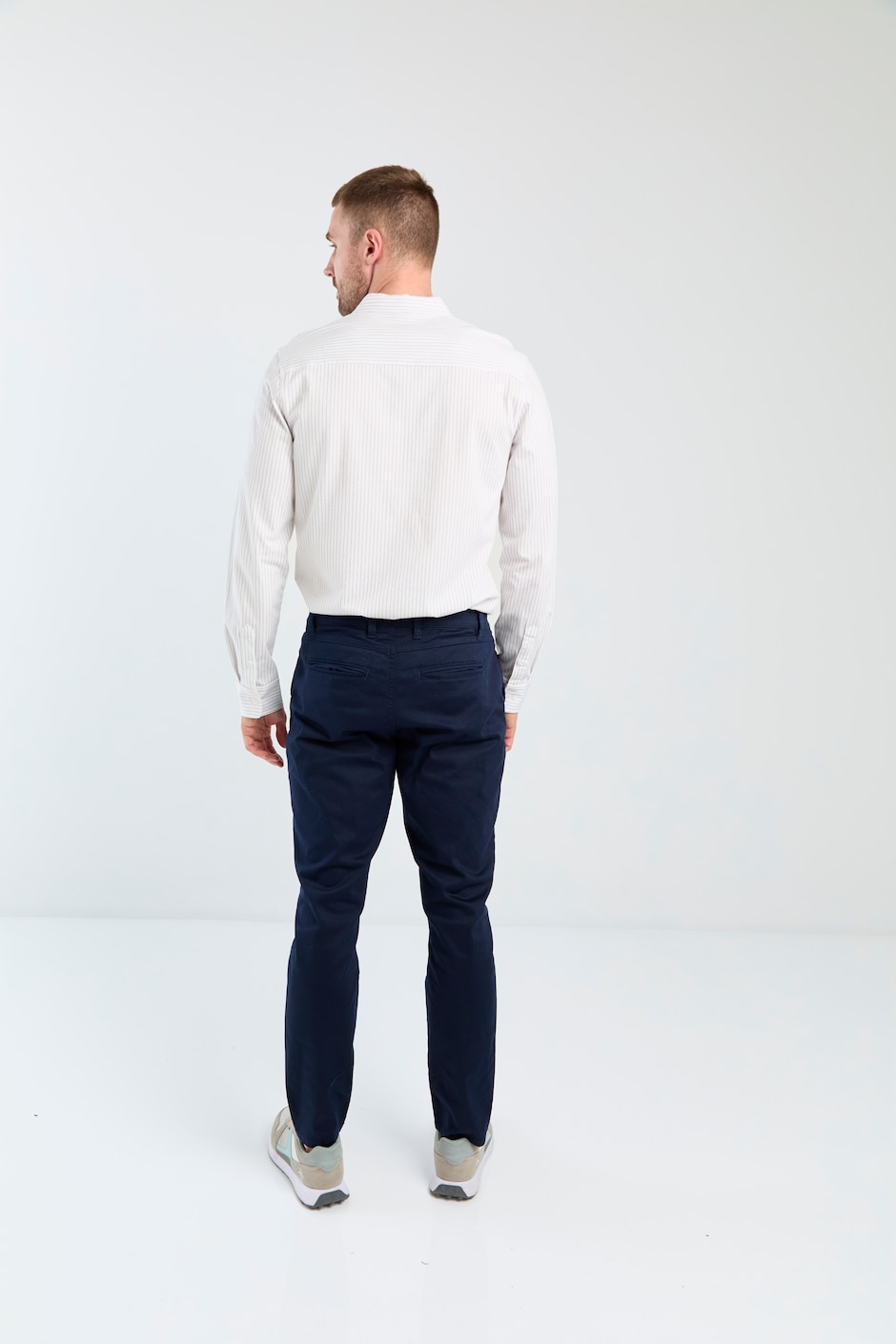 Pantalón business casual straight contempo para hombre