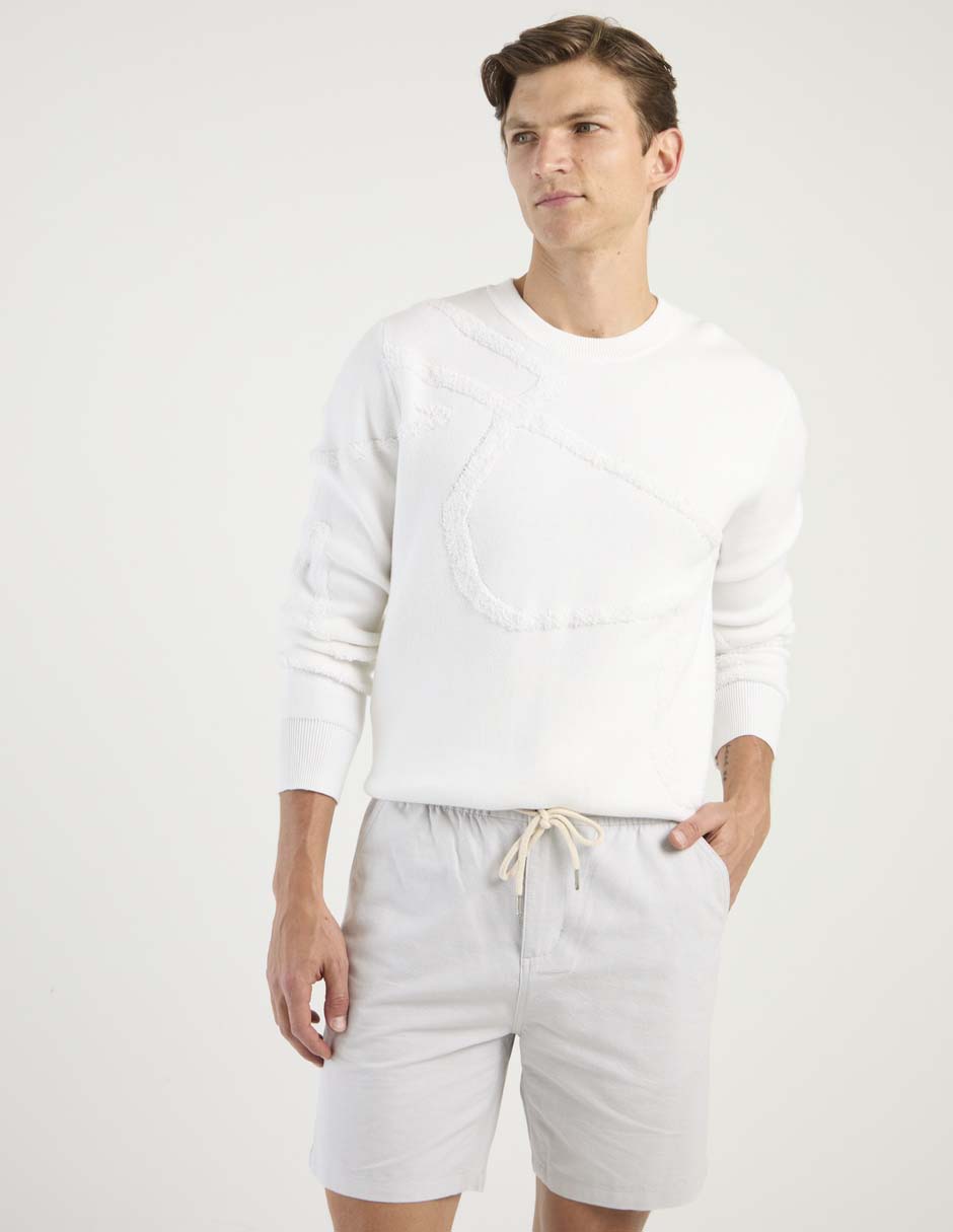Bermuda Contempo de algodón para hombre