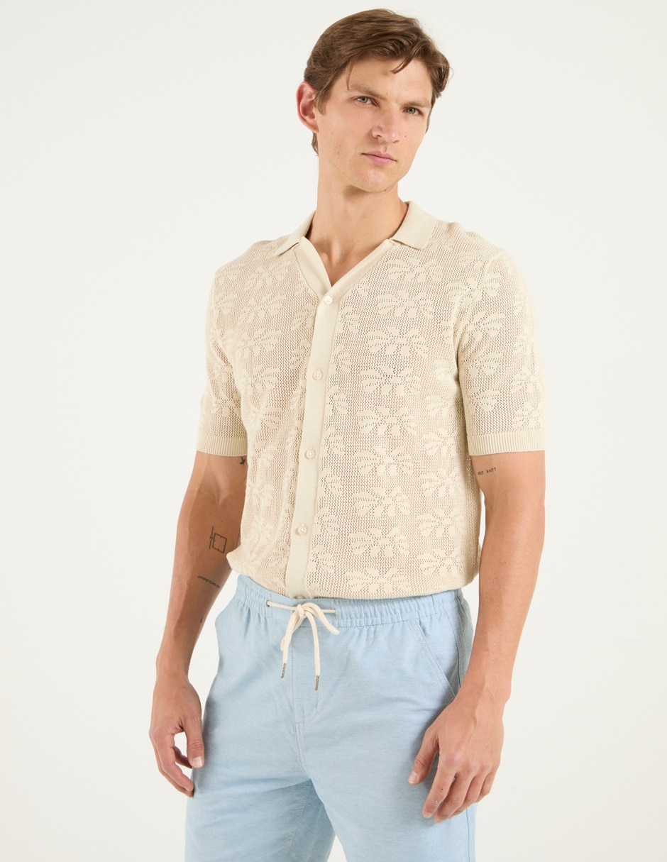 Bermuda de algodón para hombre Bermuda de algodón para hombre