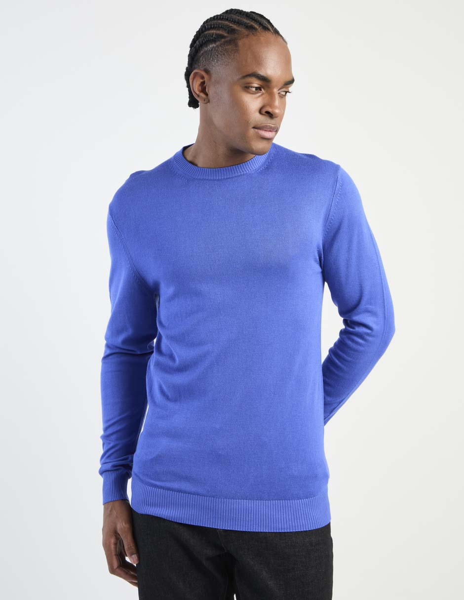 Suéter cuello redondo para hombre Suéter cuello redondo para hombre