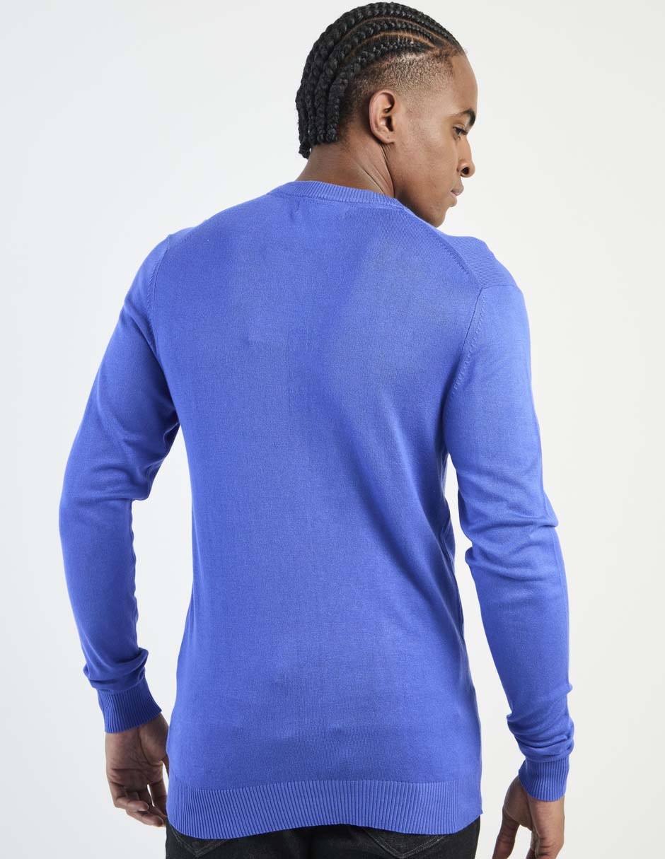 Suéter cuello redondo para hombre 4