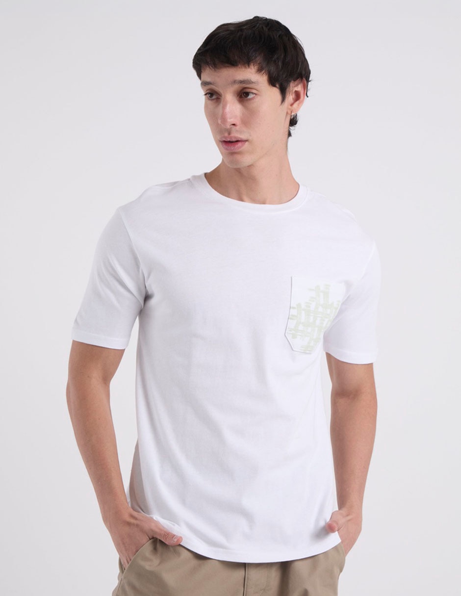 Playera cuello redondo para hombre Playera cuello redondo para hombre