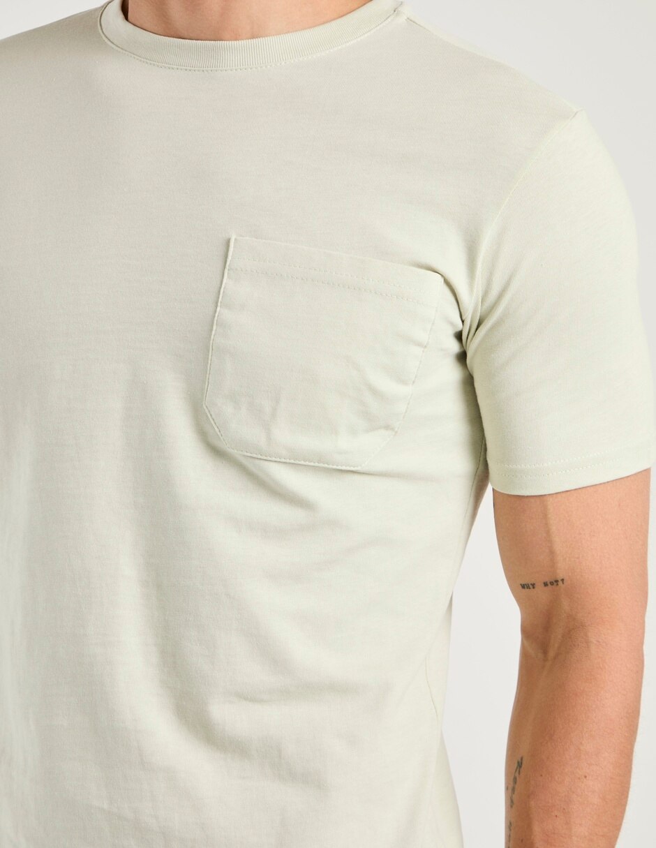 Playera cuello redondo para hombre 4