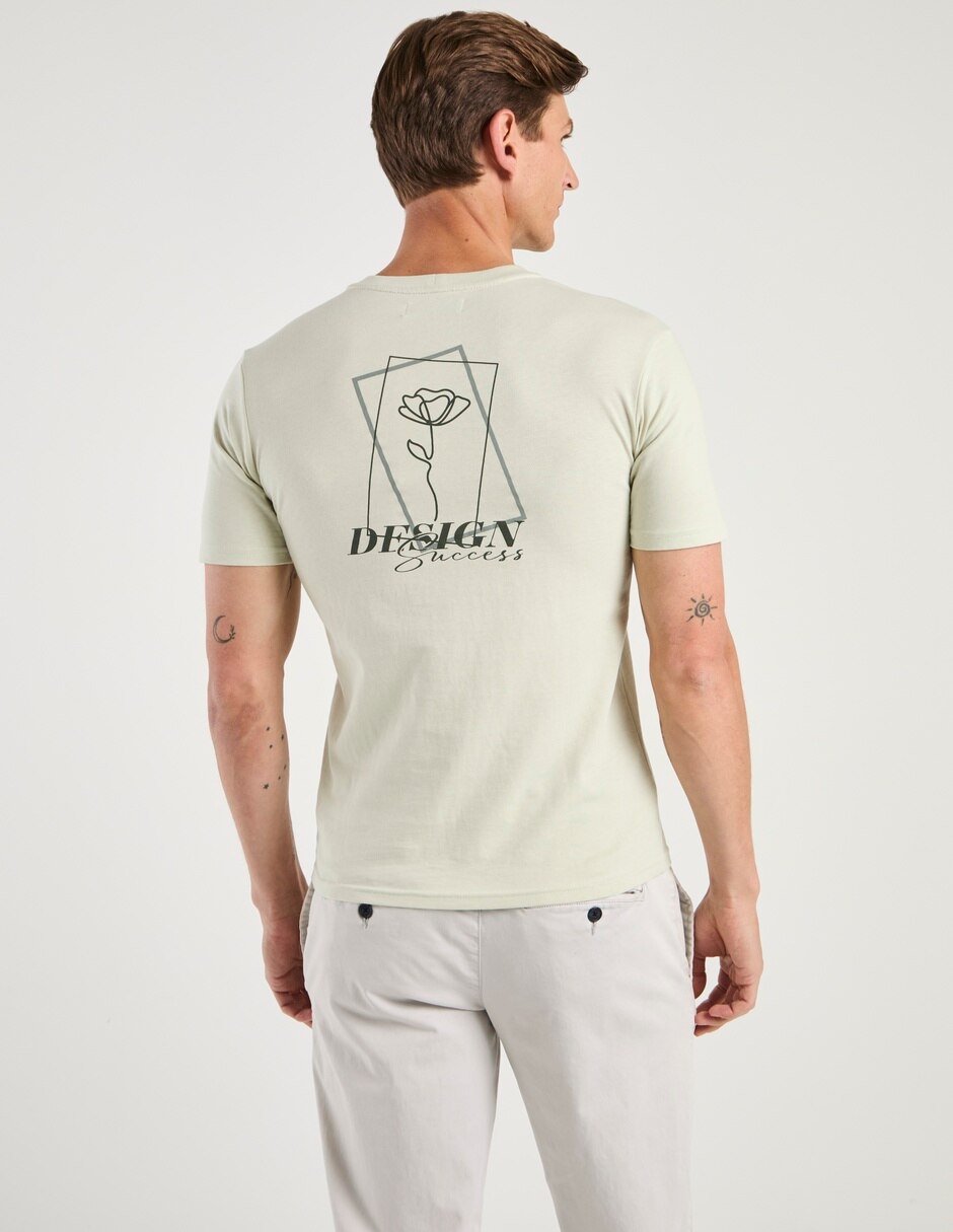 Playera cuello redondo para hombre 6