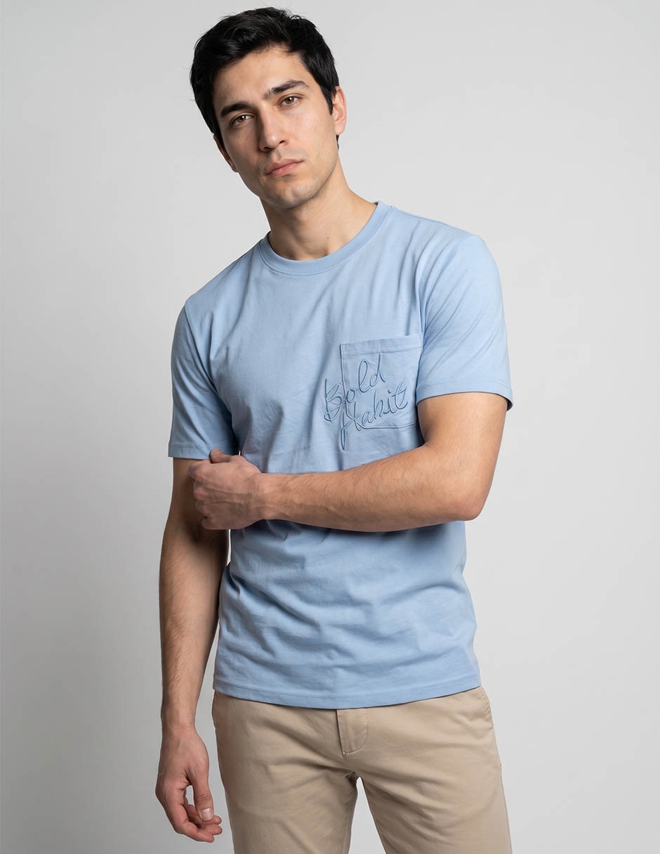 Playera cuello redondo para hombre Playera cuello redondo para hombre